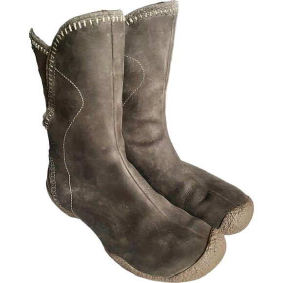 Keen Shoes - Keen Chamonix Leather Winter Boot - Black - 10